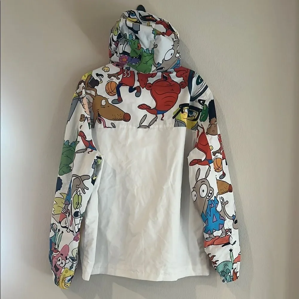 Nickelodeon Cartoon Print Windbreaker